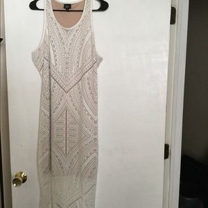 Creme/ nude dress